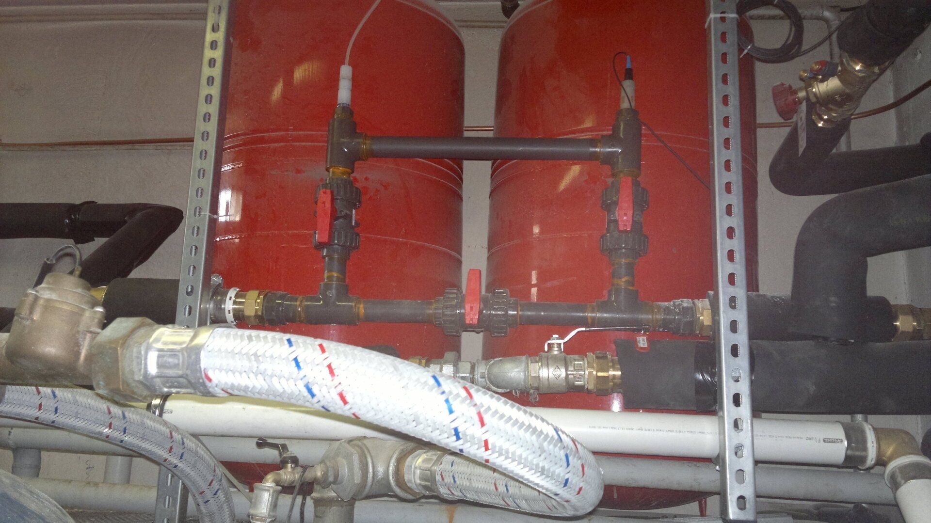 Rack boucle ECS Sonde Redox