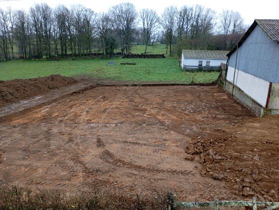 Décaissement de terrain