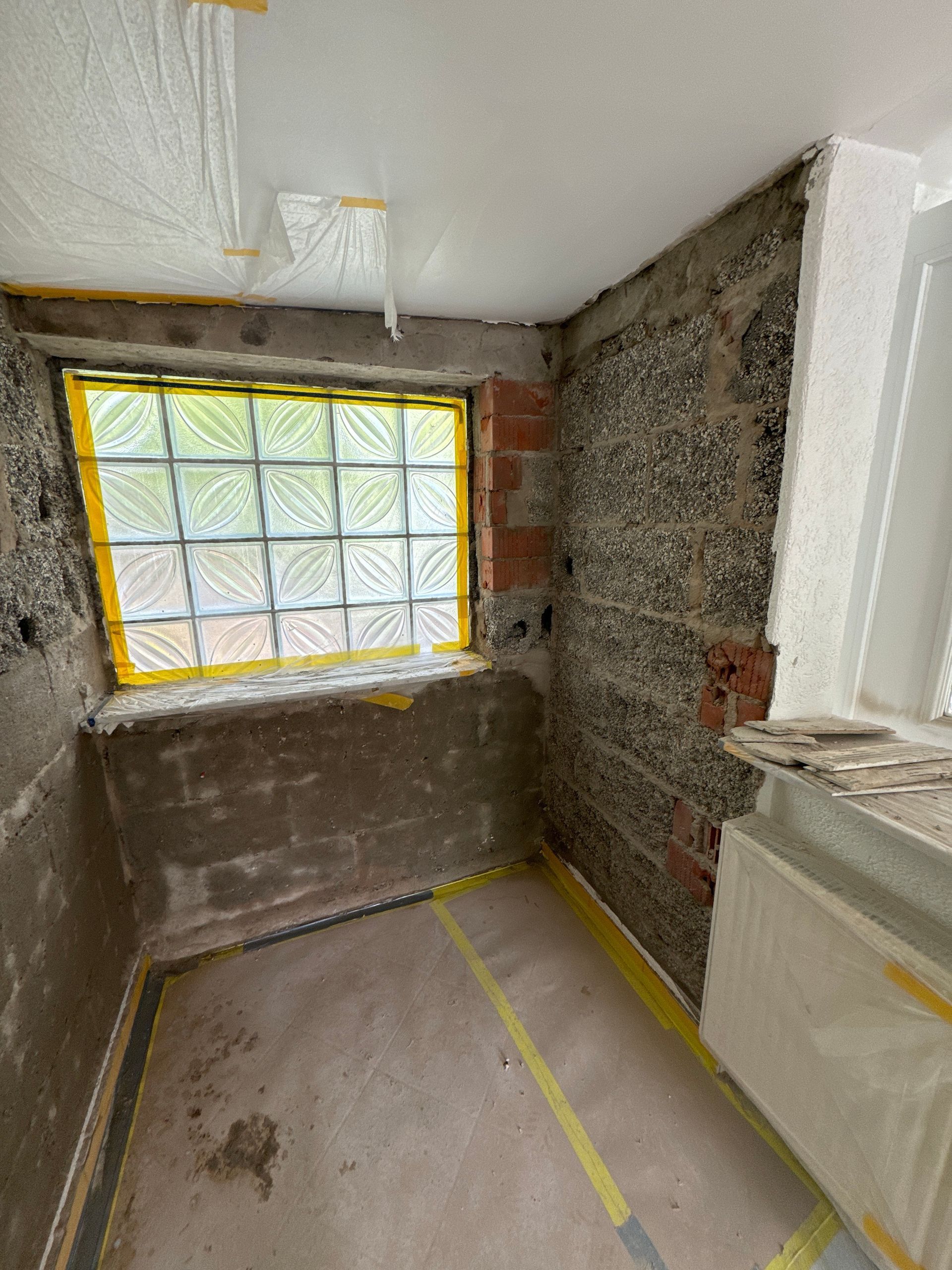Zustand eines Kellers vor der Kellersanierung in Heilbronn.