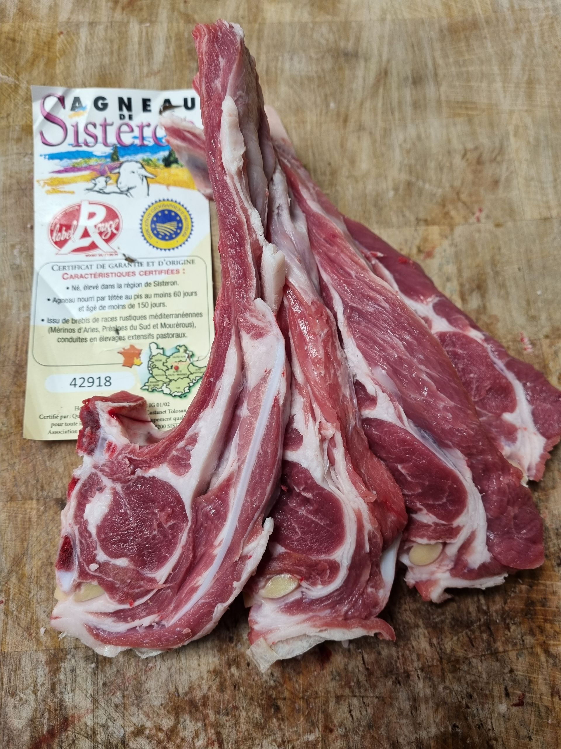 Photo de côtelettes d'agneau