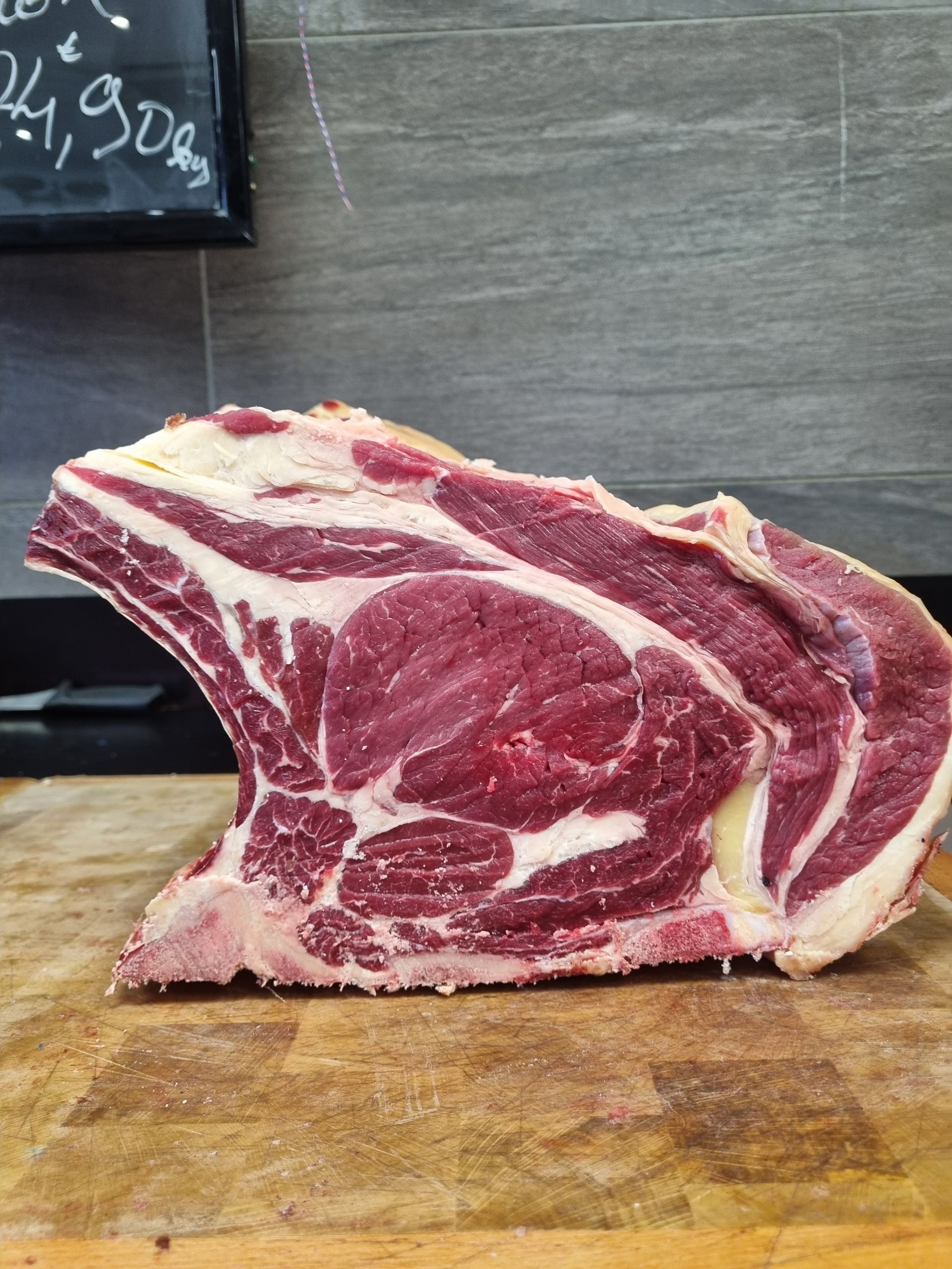 Photo d'une côte de bœuf