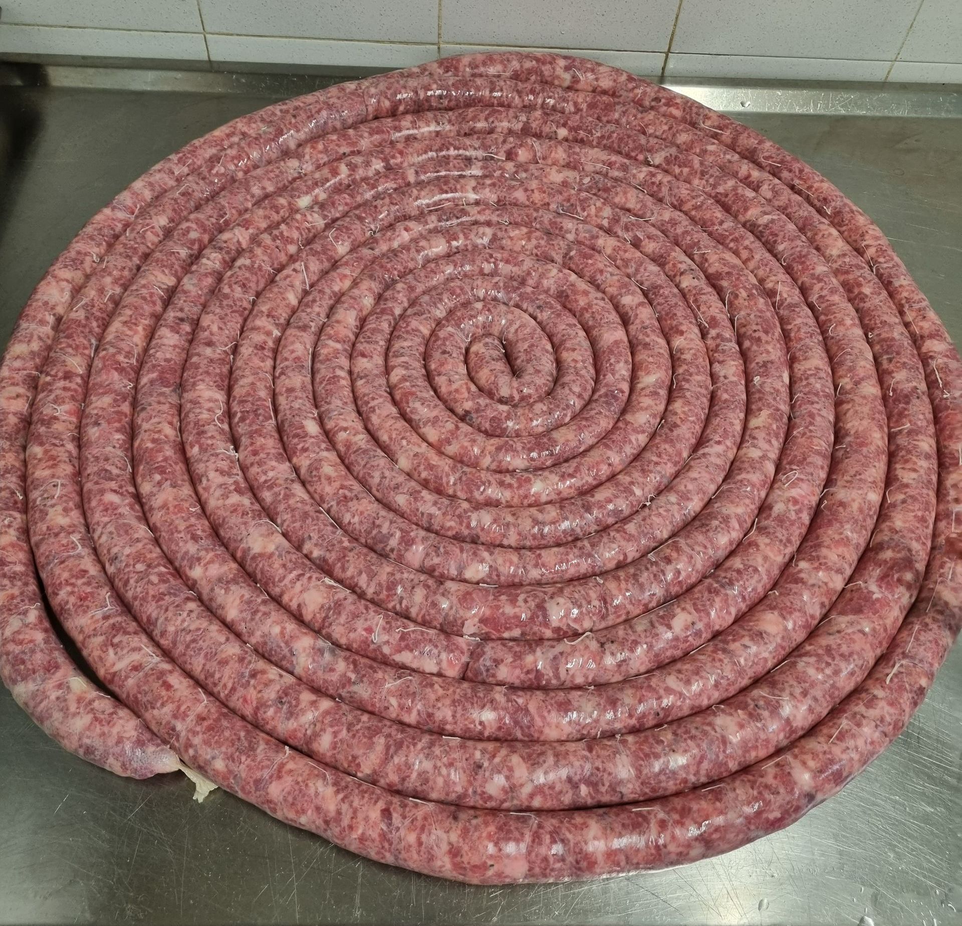 Photo d'une saucisse italienne