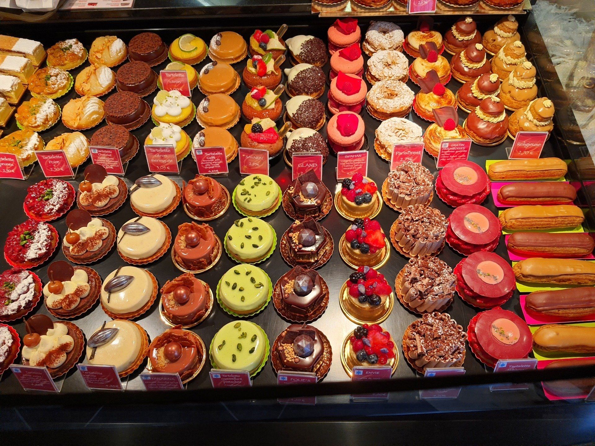 Pâtisseries individuelles