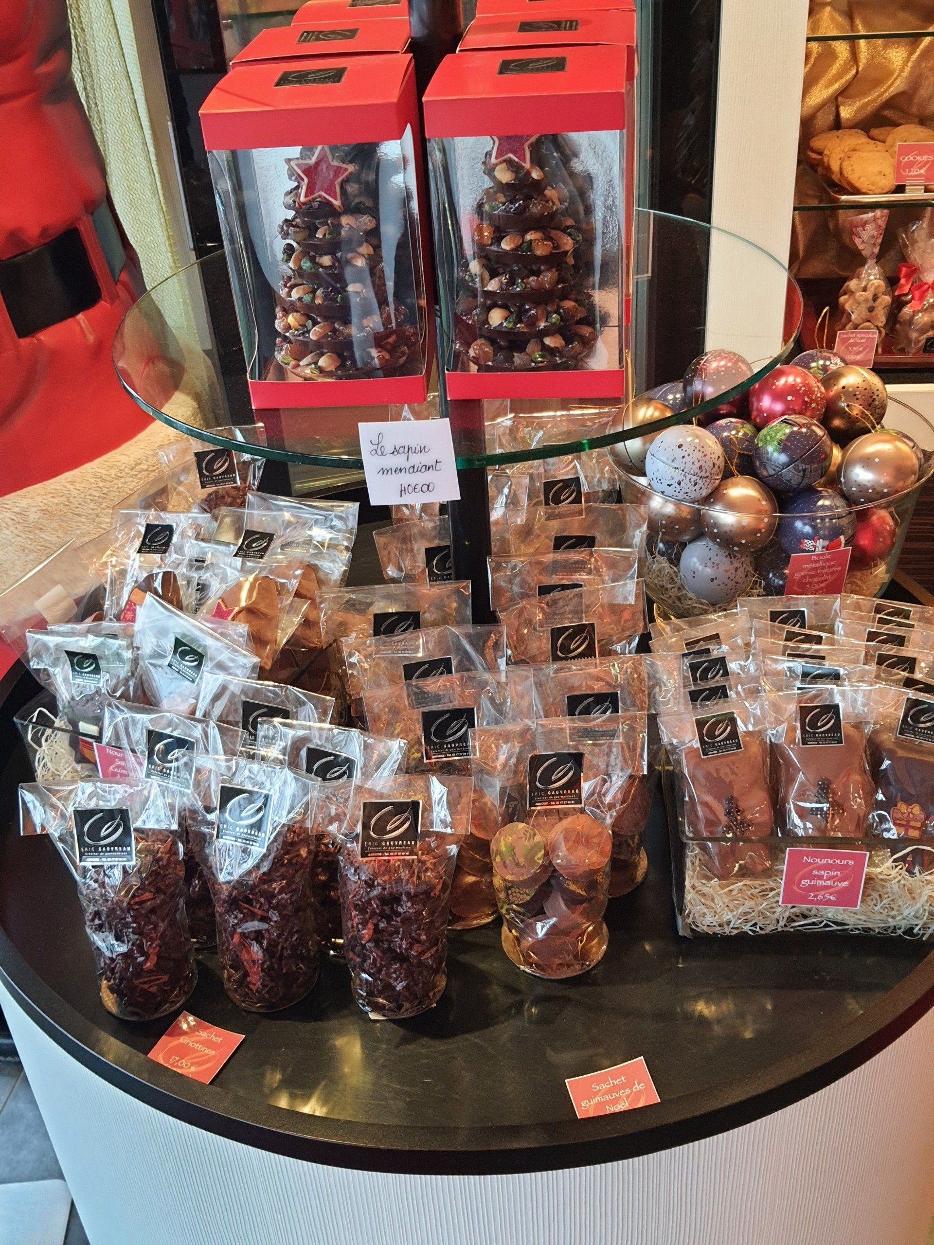 Sélection de chocolats