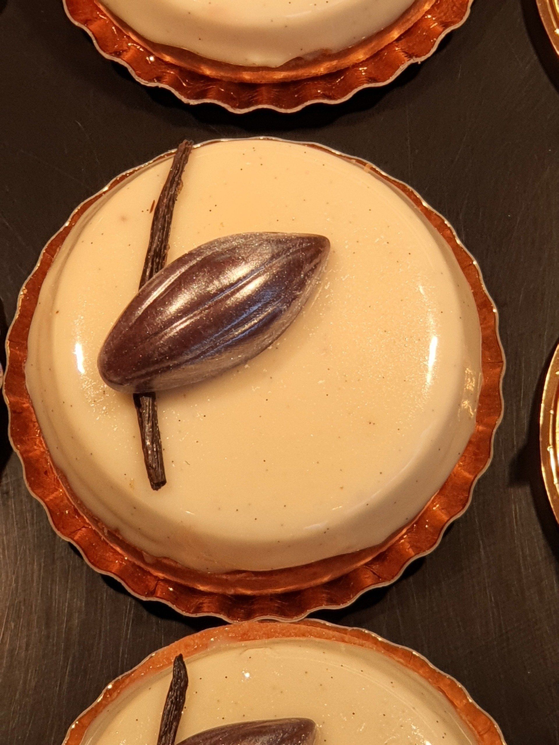 Création pâtissière vanille