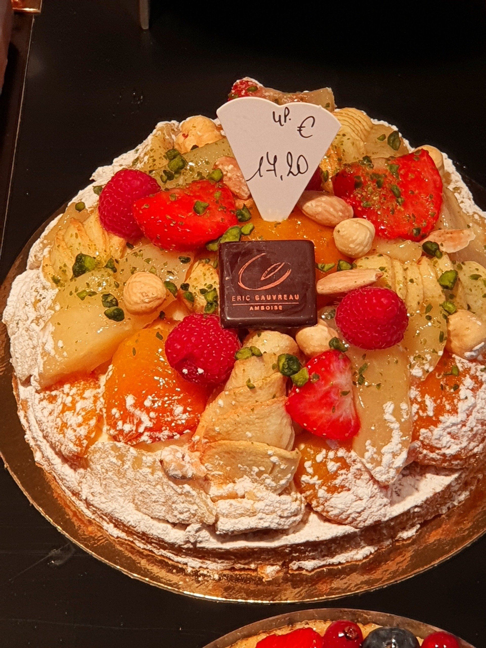 Gâteau aux fruits 4 personnes