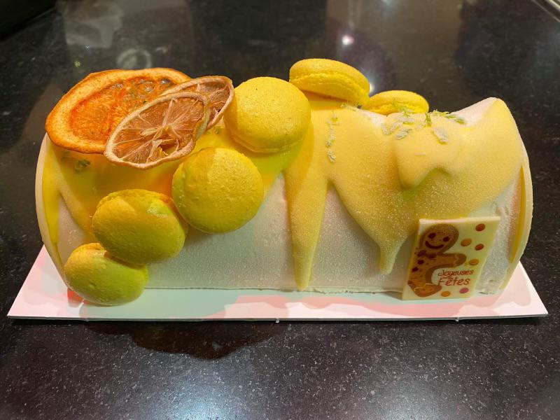 Pâtisserie au citron jaune