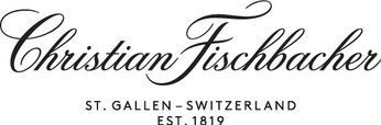 Christian Fischbacher logo: Name in elegant script,