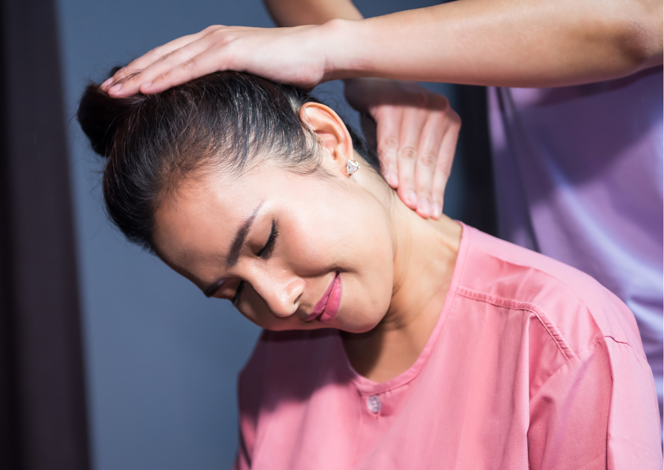 Massage de la nuque