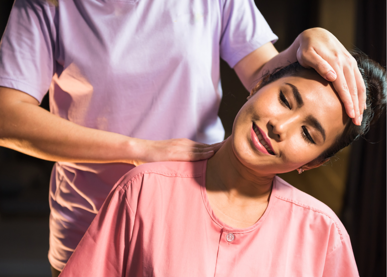 Massage des épaules
