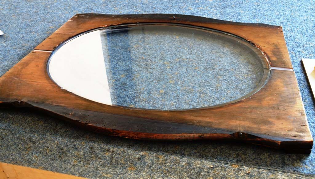 Remplacement d'un verre dans un morbier