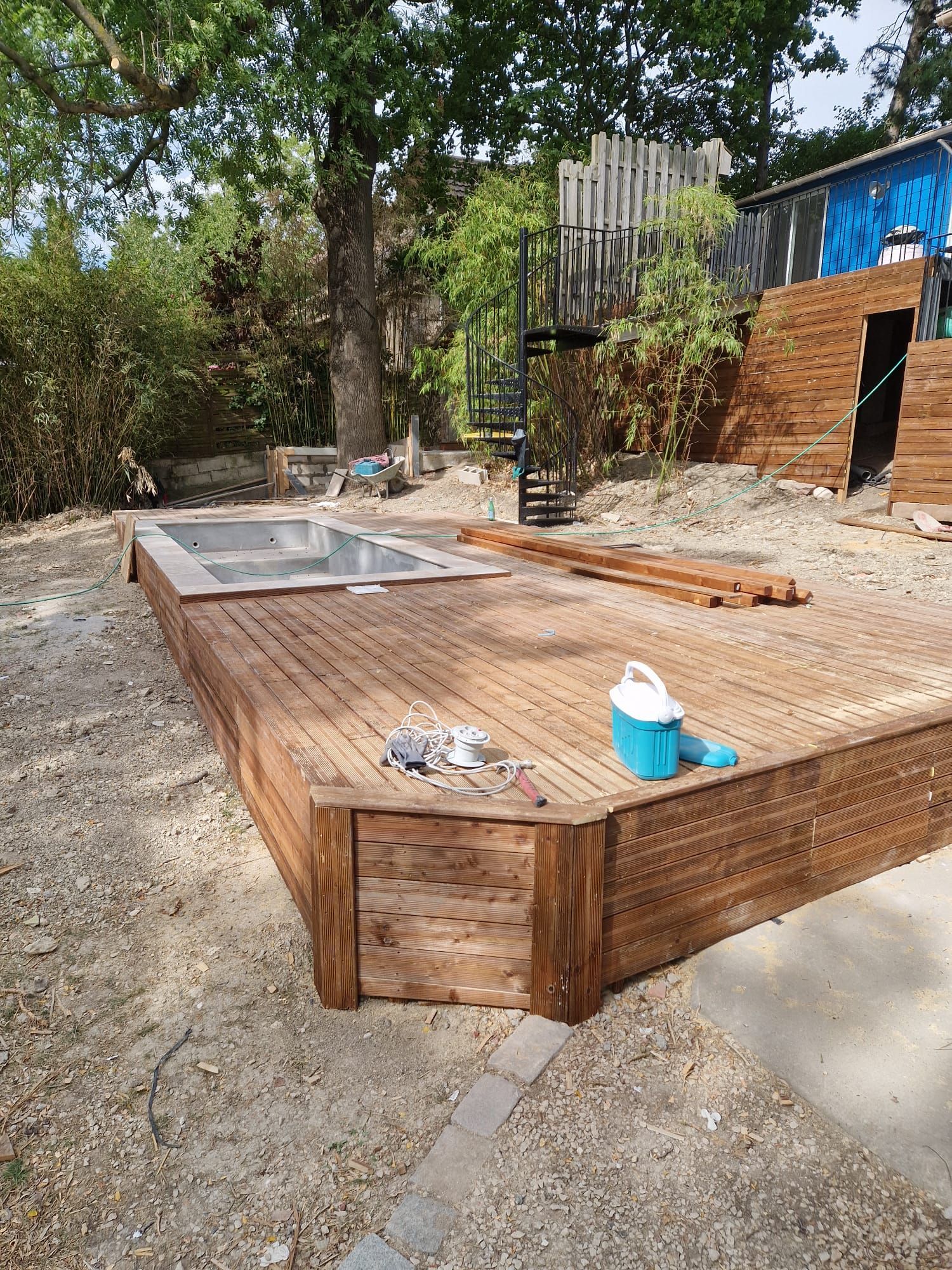 Création d'un aménagement extérieur