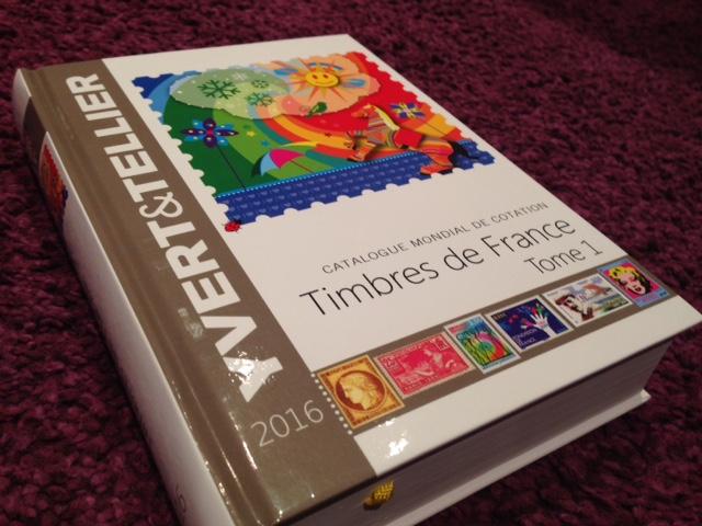 Catalogue Yvert & Tellier 2016 des timbres de France Ren'Collection à Rennes