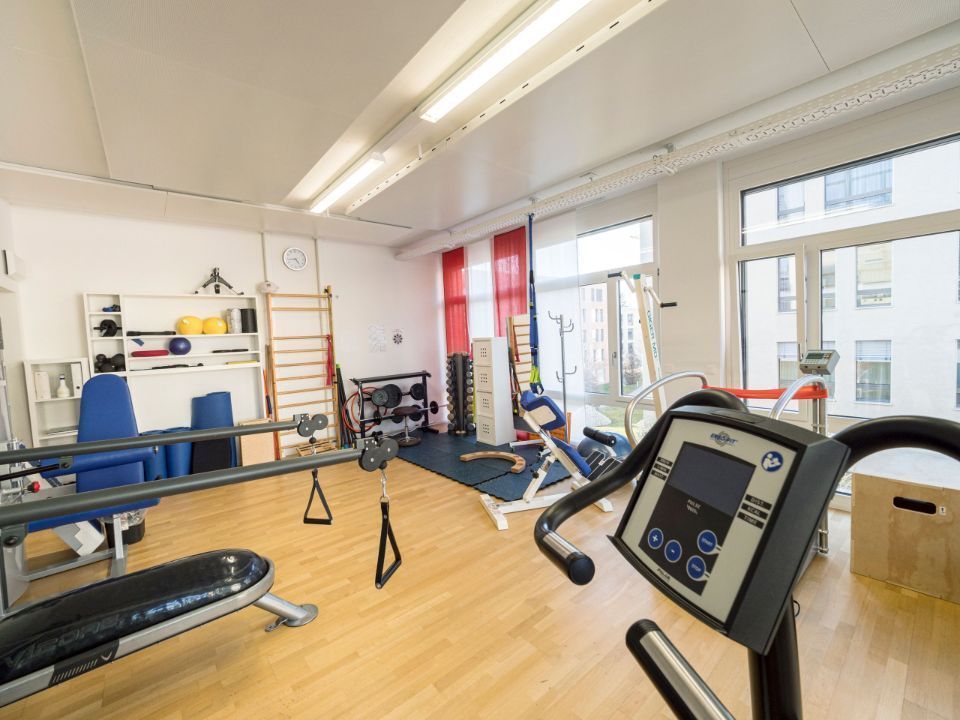 Trainingsraum der Physiotherapie Obstgarten