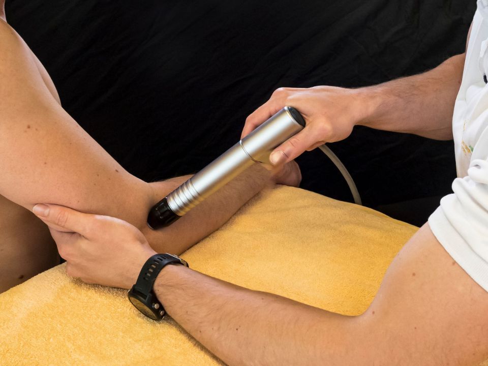 elektronische Behandlung des Fusses