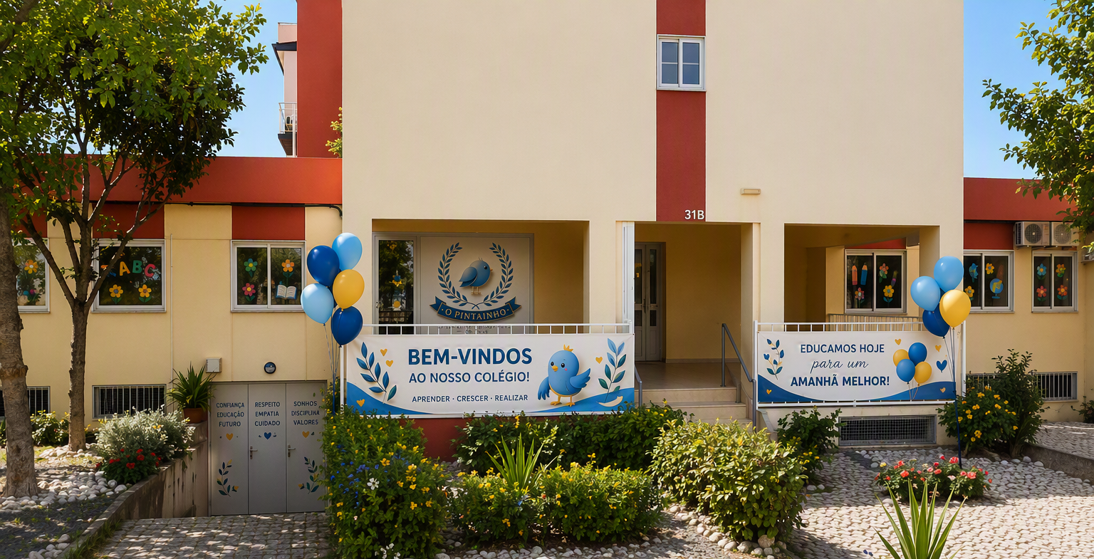 school entrance
