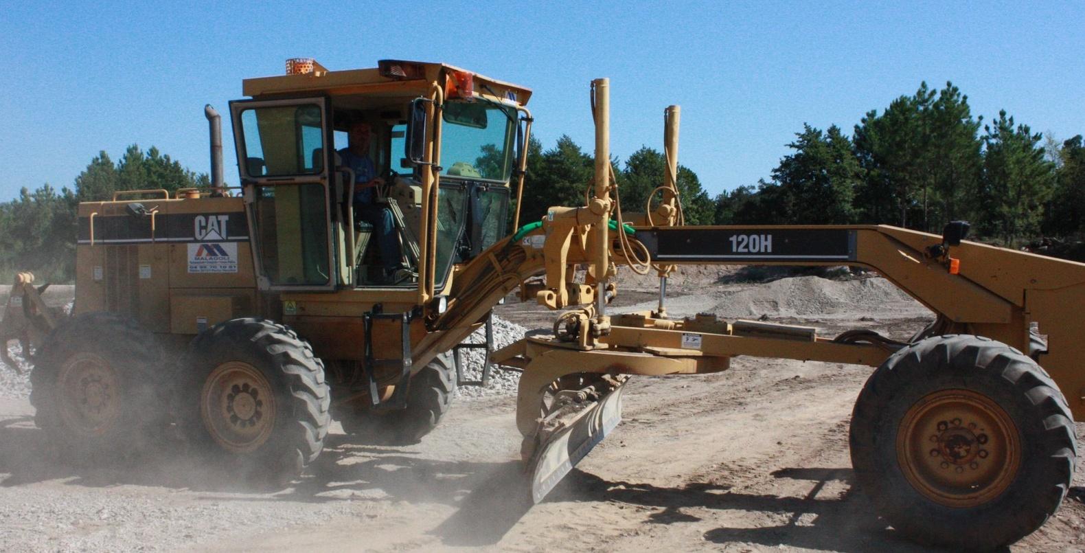 Engin de chantier Malagoli