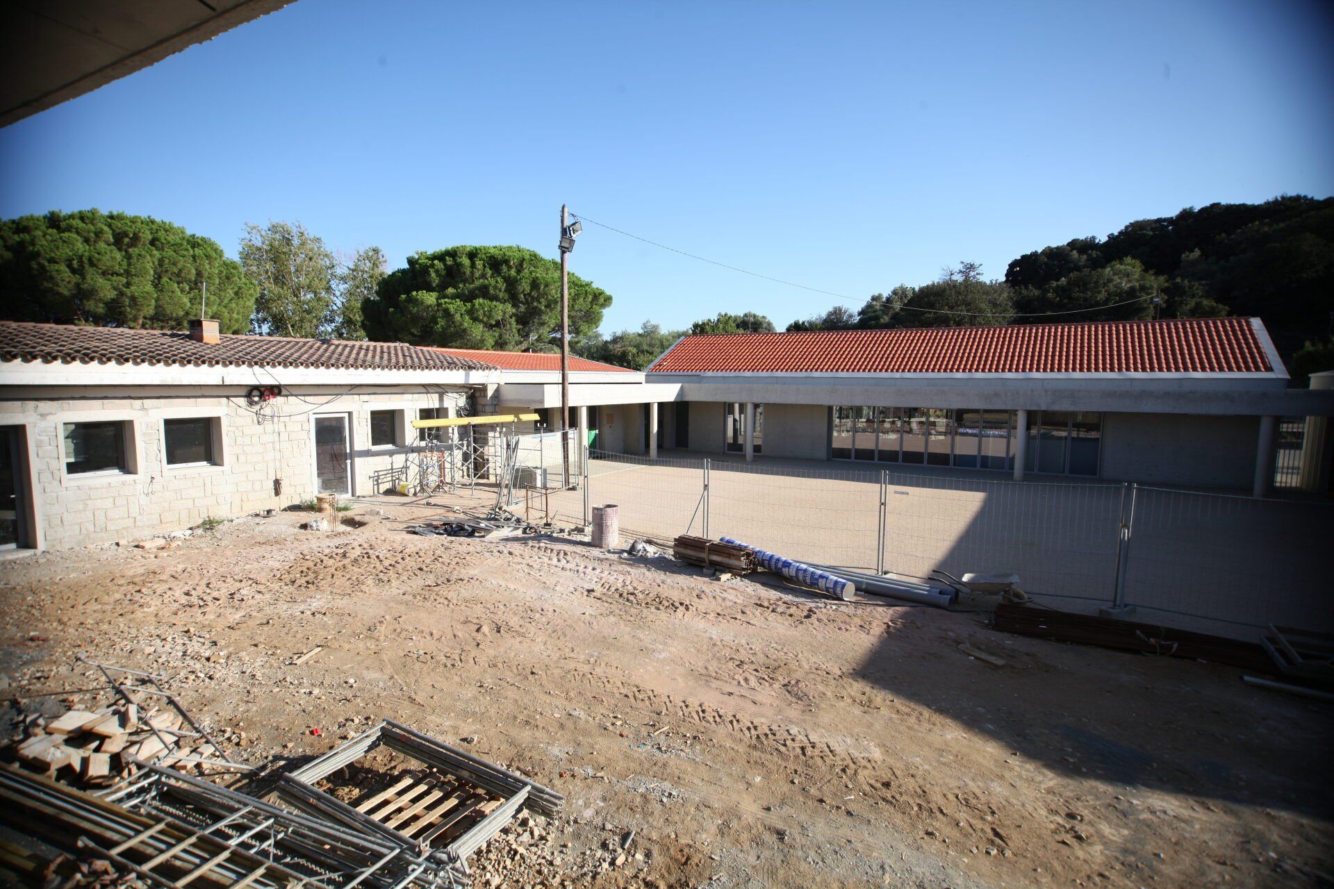 Construction école Porto Vecchio