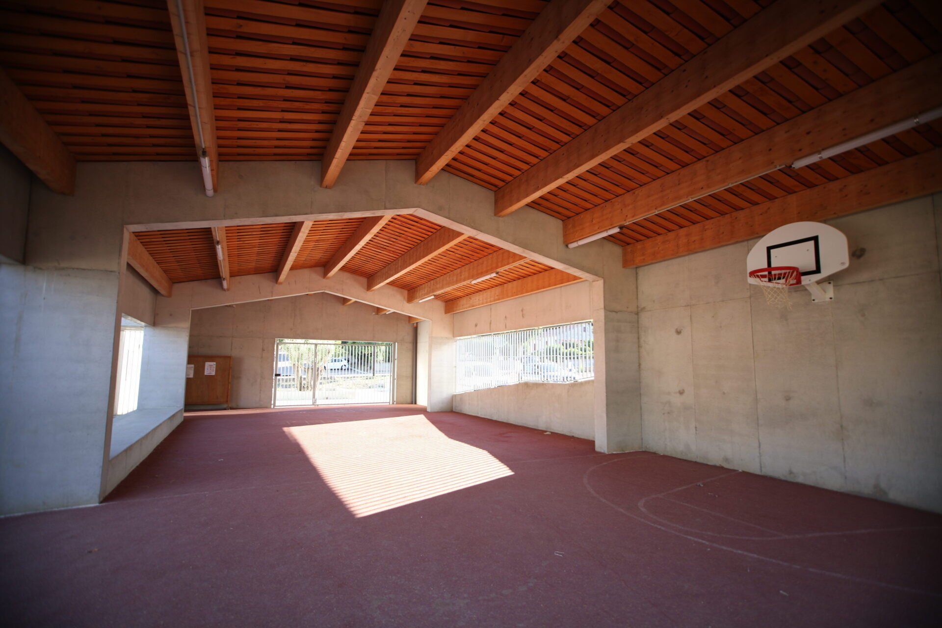 Construction gymnase Porto Vecchio