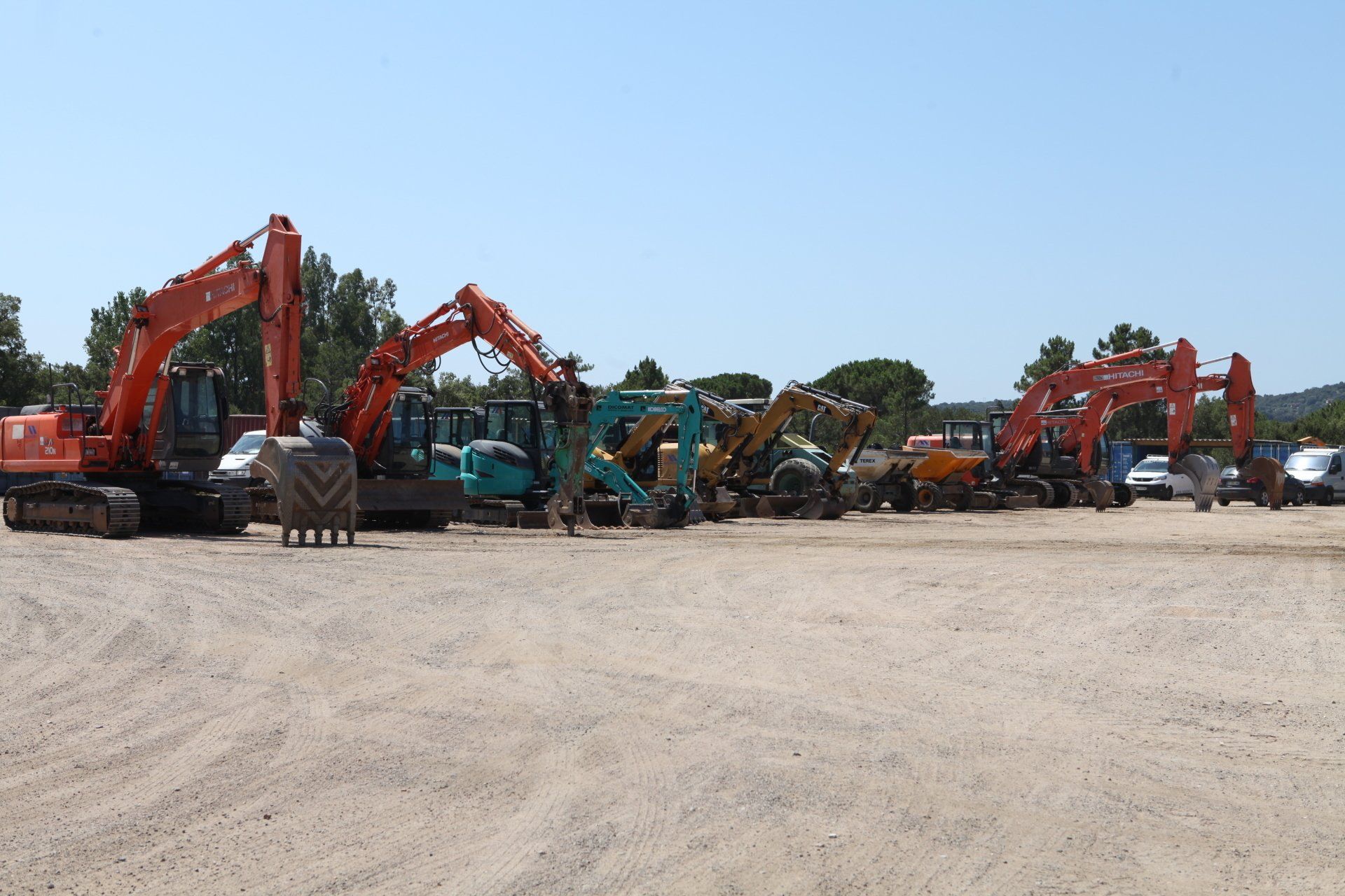 Engins Malagoli de face