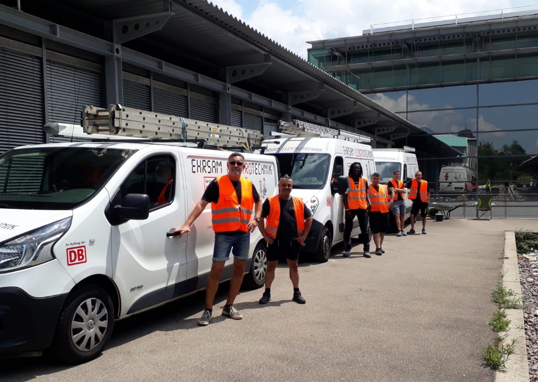 Mitarbeiter der Ehrsam Elektrotechnik