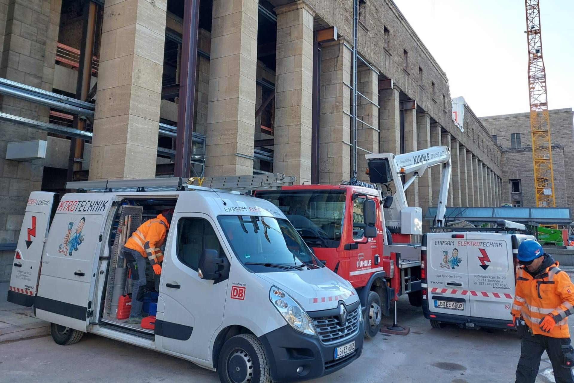 Mitarbeiter von Ehrsam Elektrotechnik