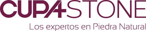 A logo for cupastone los expertos en piedra natural