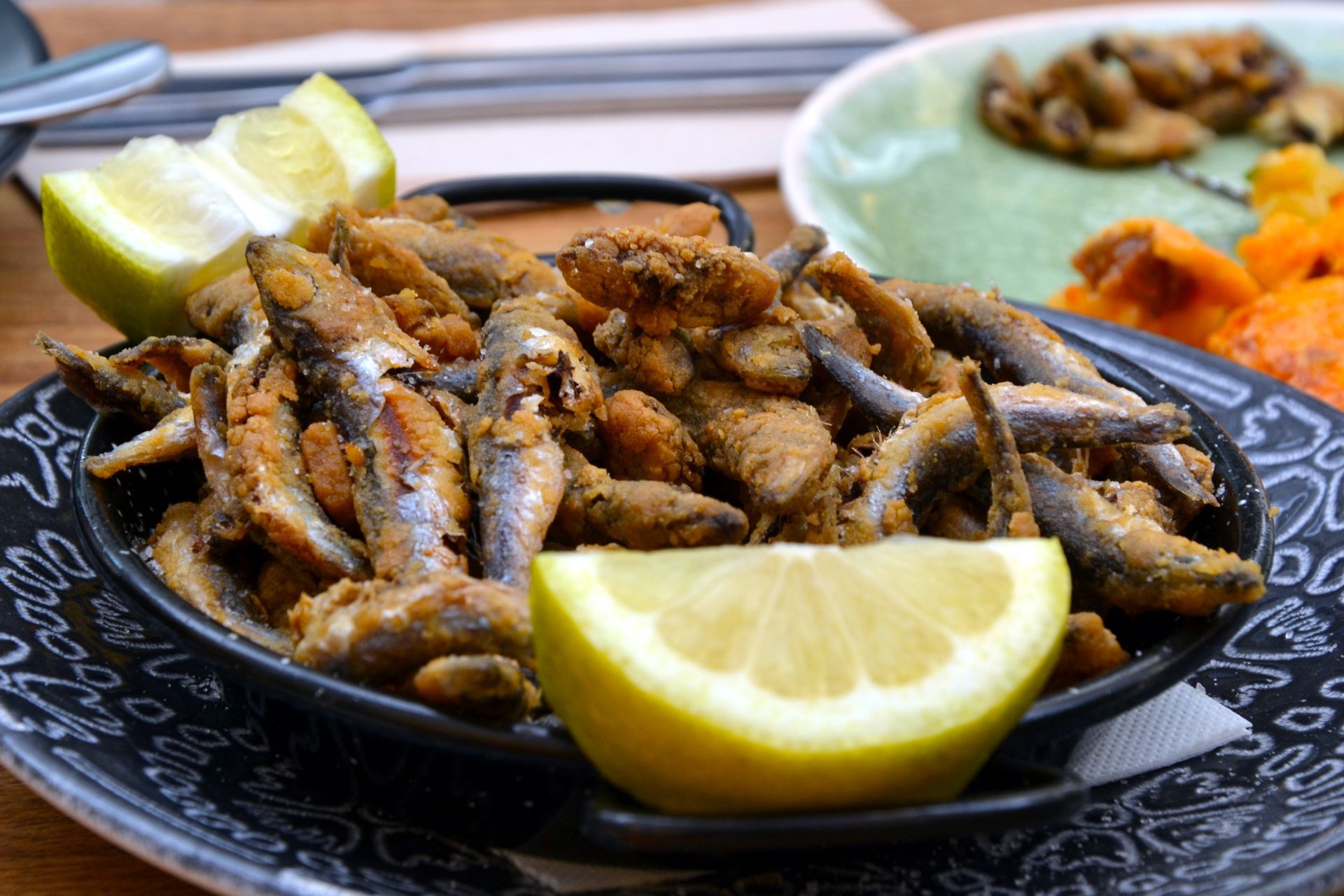 Pescados y mariscos frescos