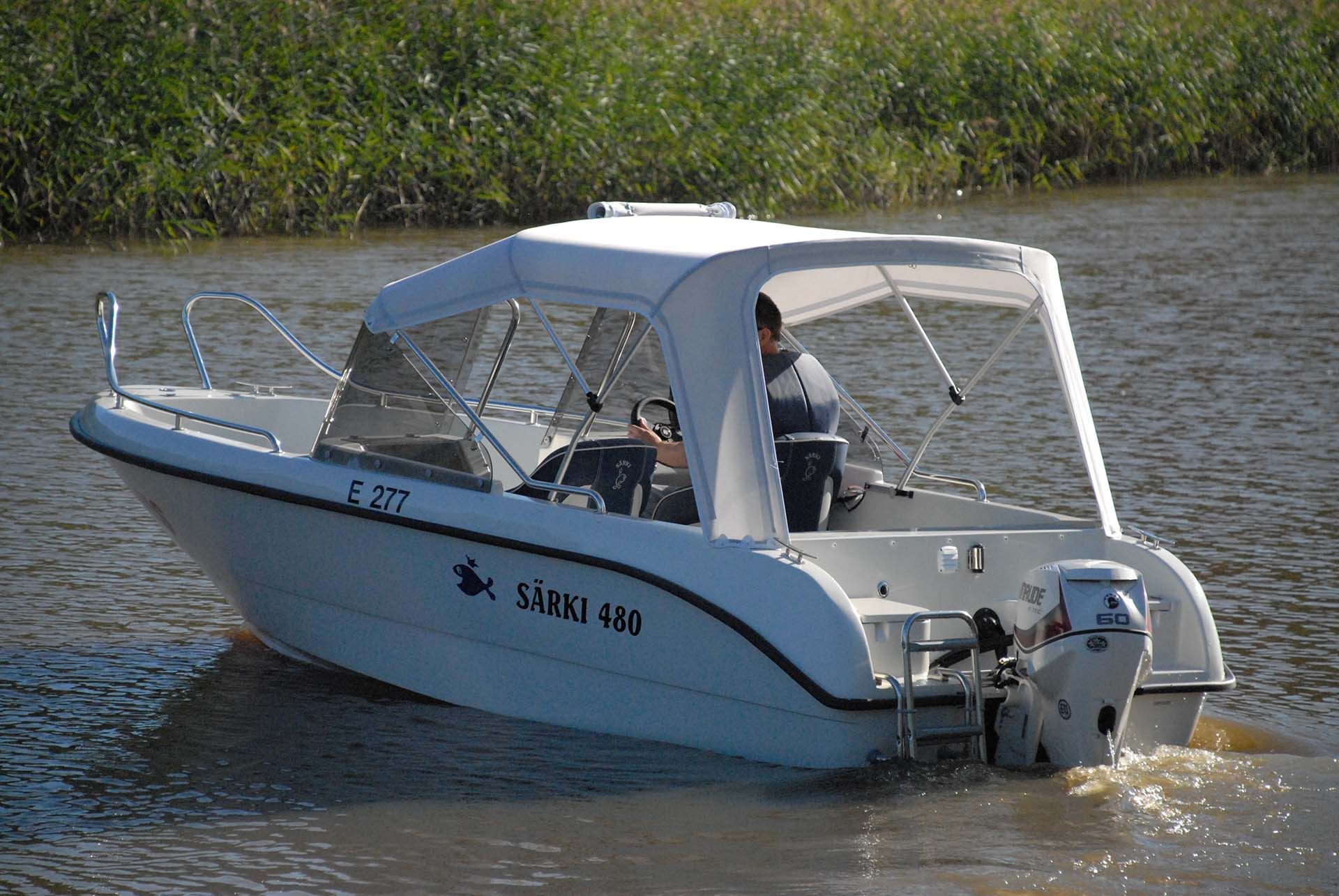 SÄRKI 480 TC - Tuplapulpettivene