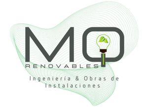 Logotipo de MQ Renovables, empresa de ingeniería e instalación. Presenta las letras 