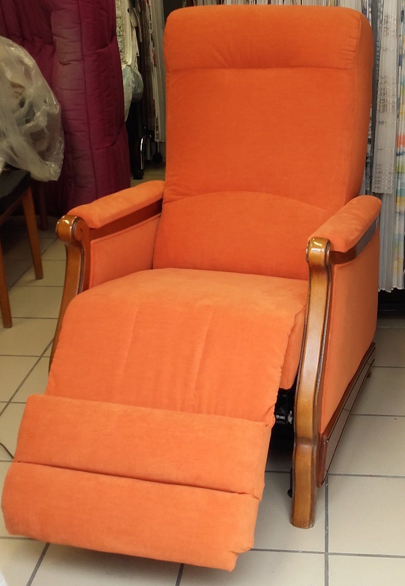 Fauteuil orange