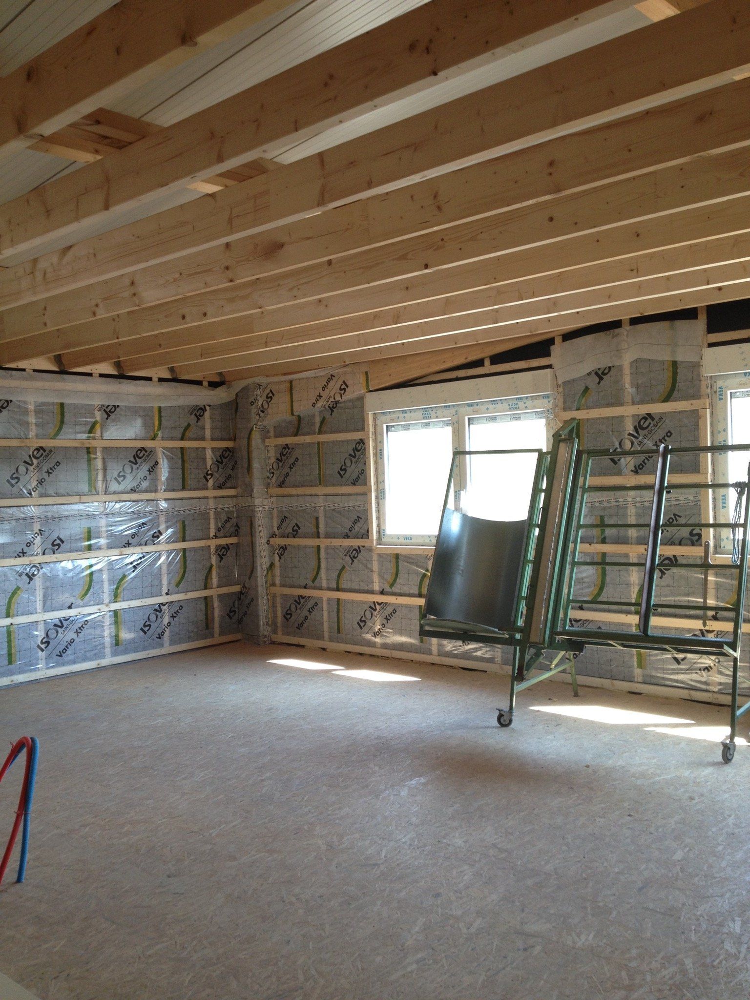 Aménagement des combles - isolation