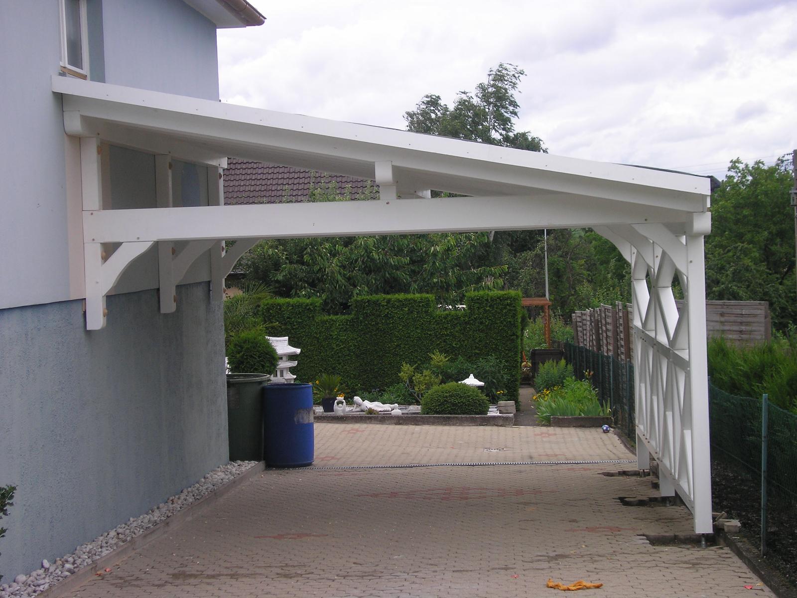 Réalisation de carport