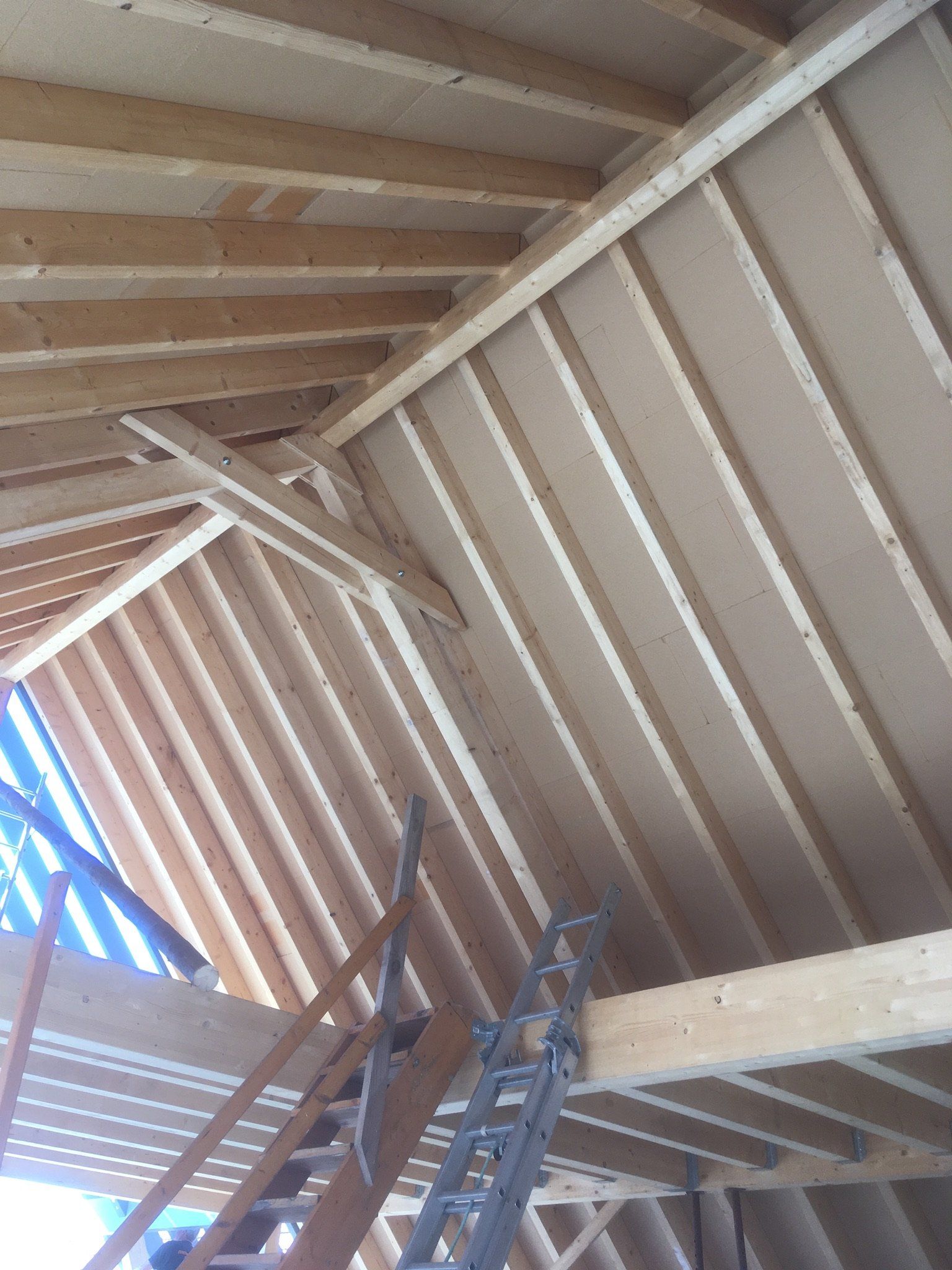 Réalisation de charpente