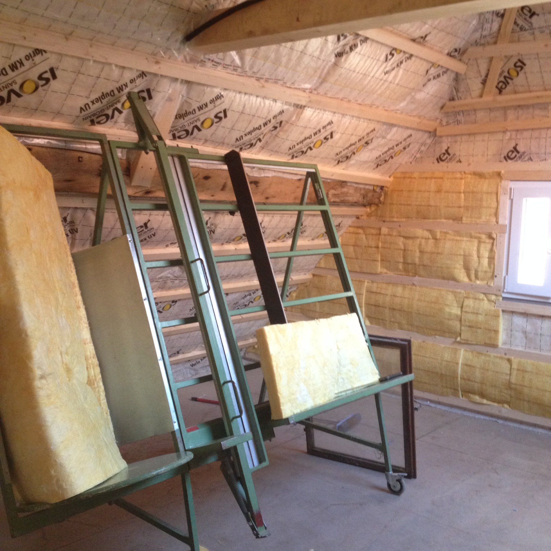 Travaux d'isolation intérieure