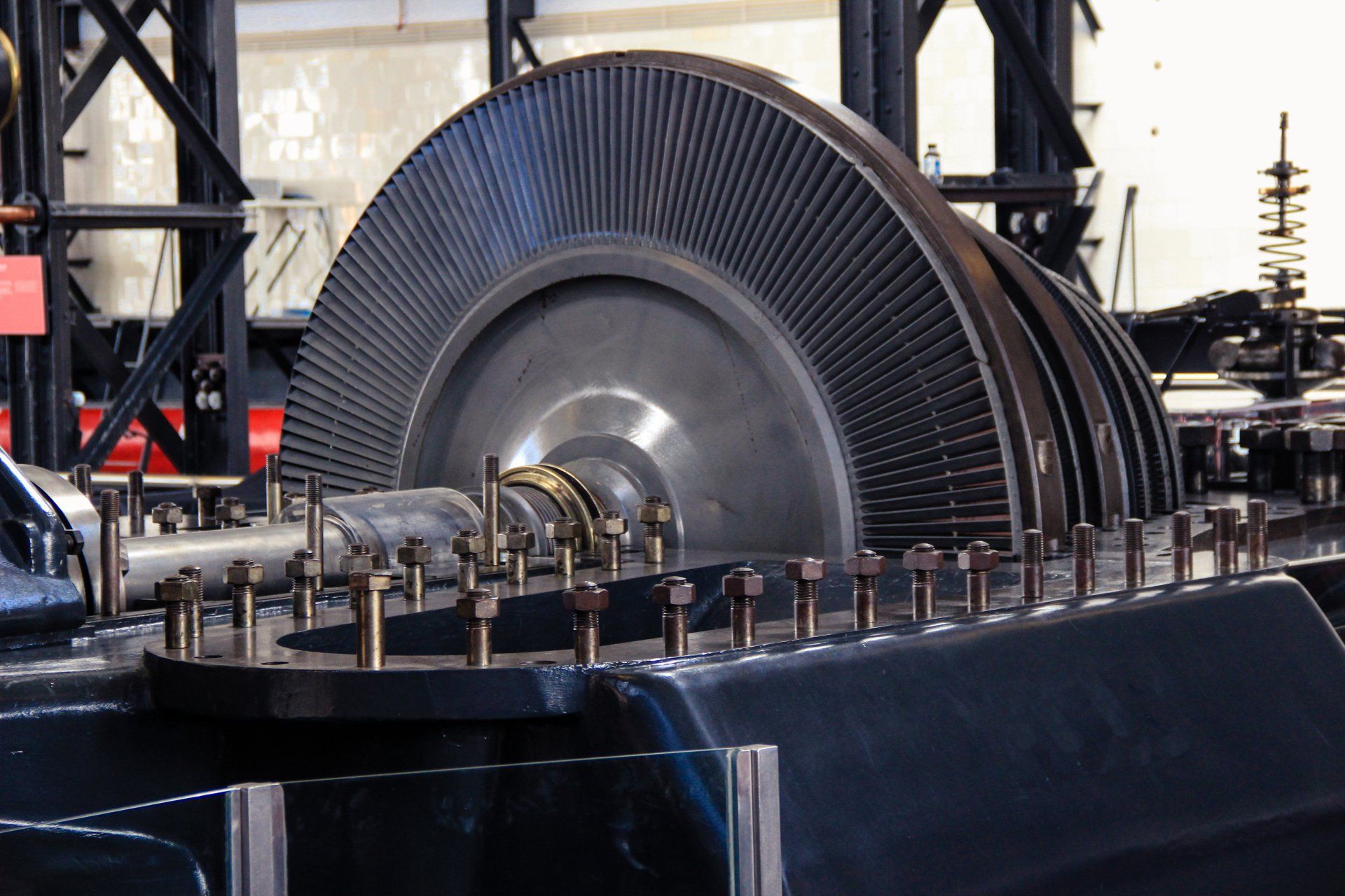 Grande machine industrielle