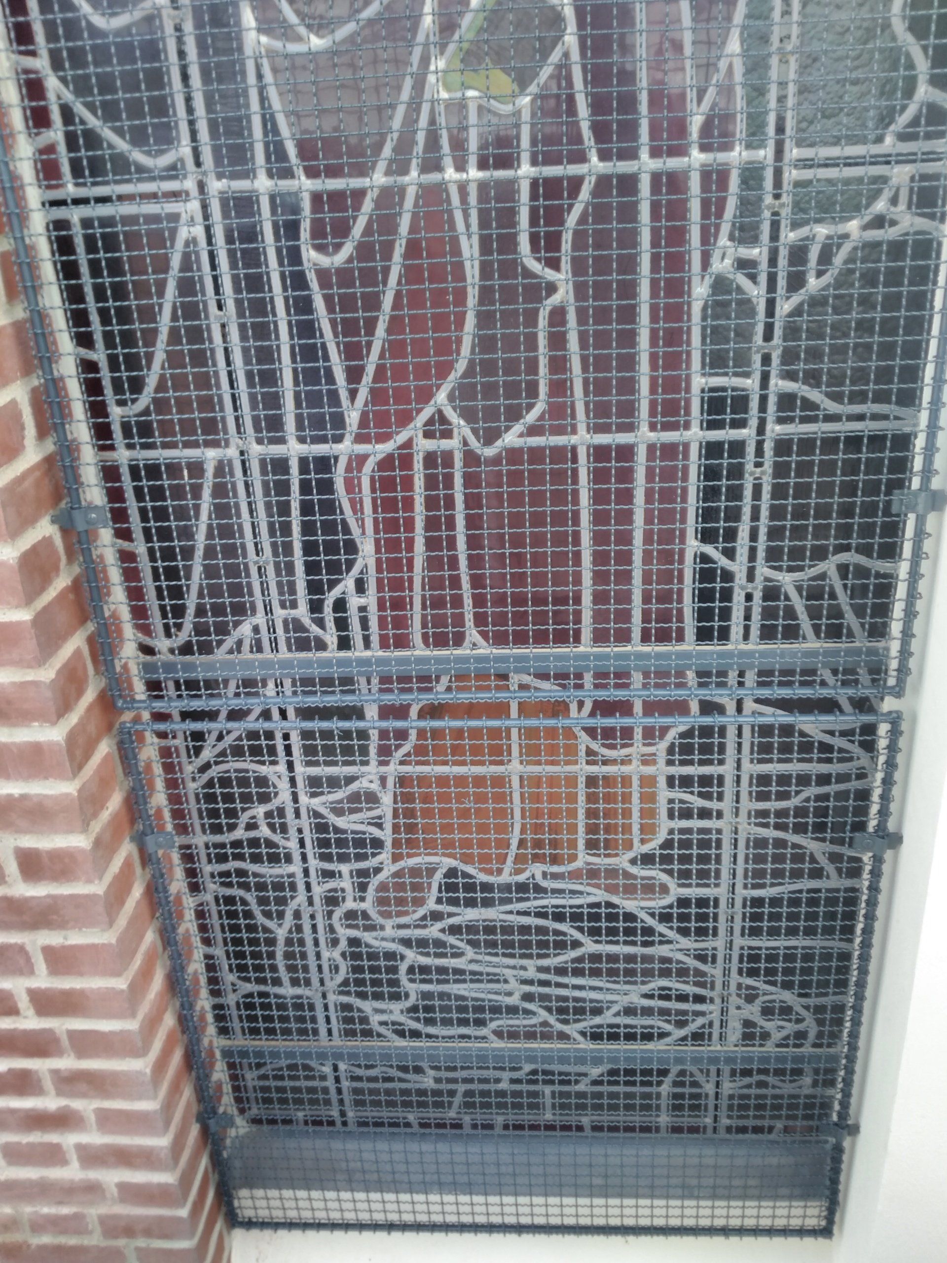 protection vitraux aciers