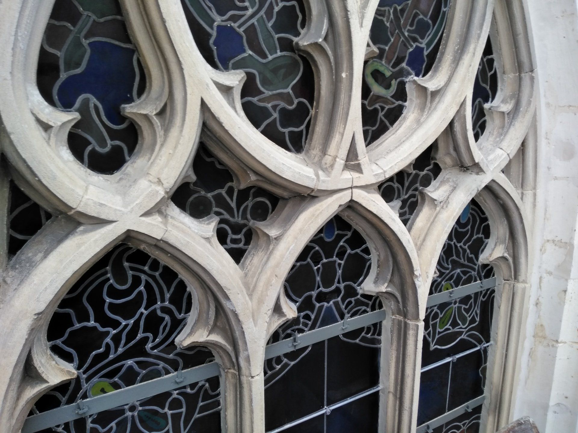 Restauration vitraux manquants