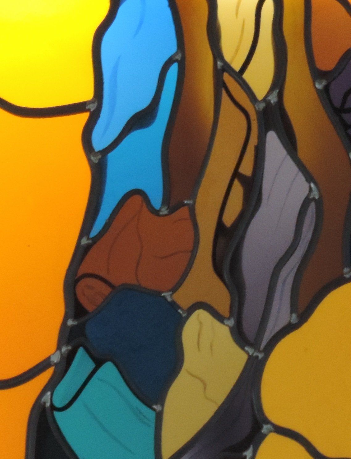 création vitraux verres peints