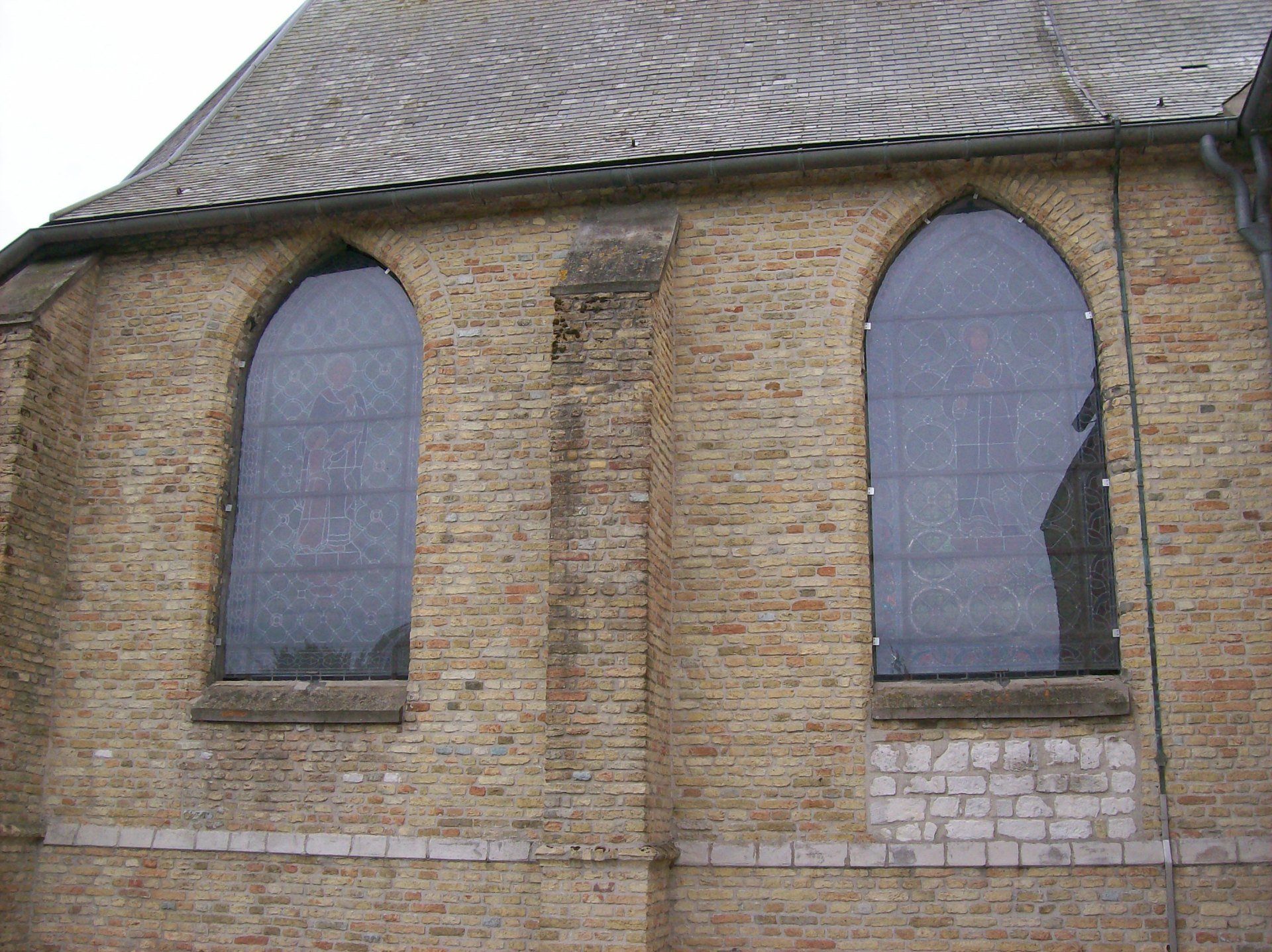 Protection vitraux extérieurs