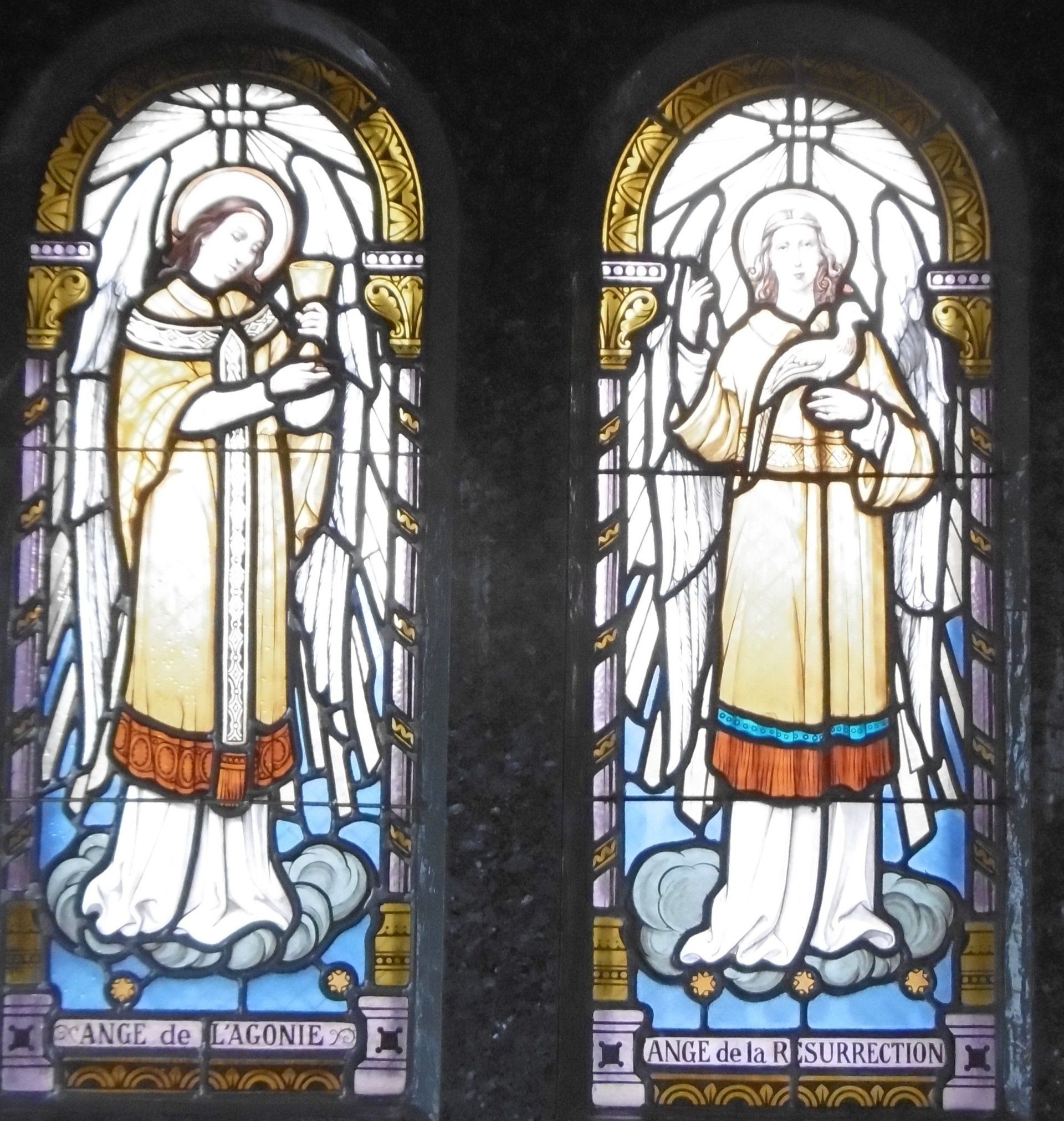 Restauration vitraux après