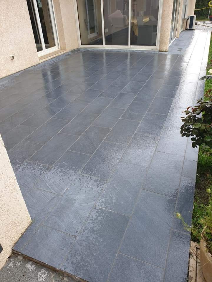 Réalisation d'une terrasse