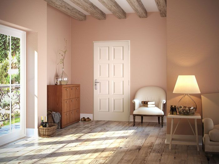 porte blindée blanche
