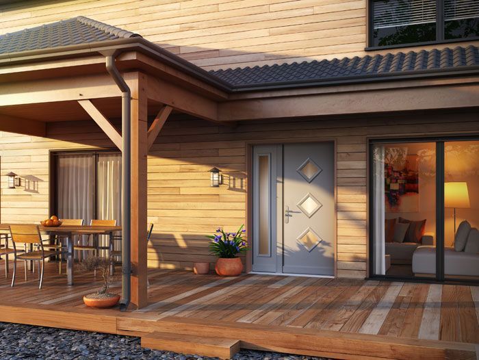 porte d'entrée blindée
