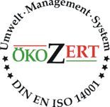 ÖKO Zert DIN EN ISO 14001 Umwelt-Management-System