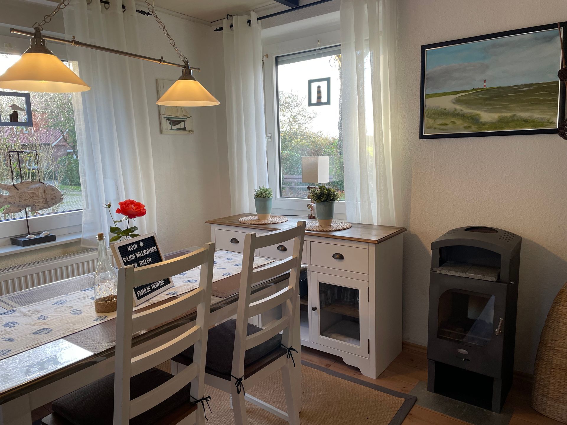 Esszimmer Ferienhaus Alte Dorfschule