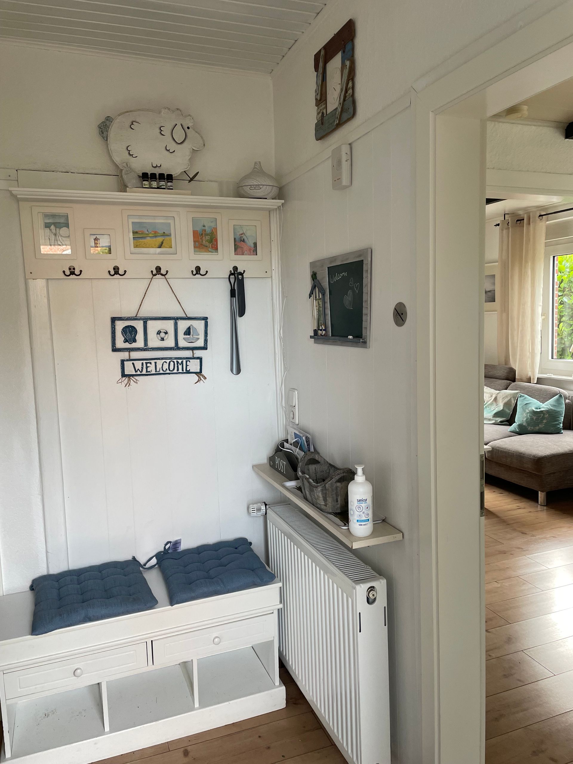 Eingangsbereich Ferienhaus Alte Dorfschule