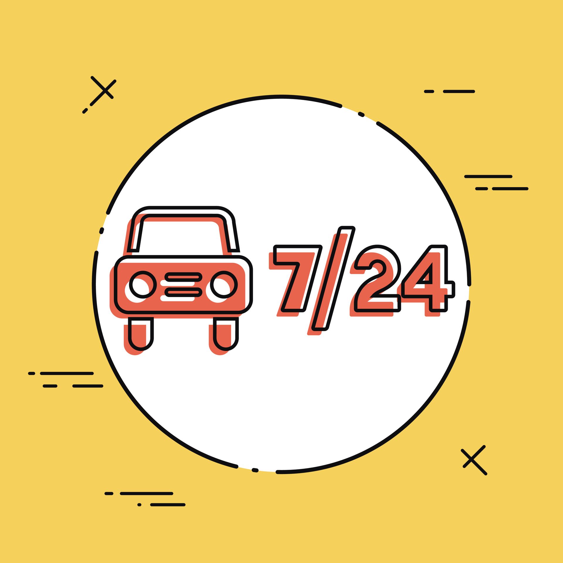Un dessin qui montre une voiture