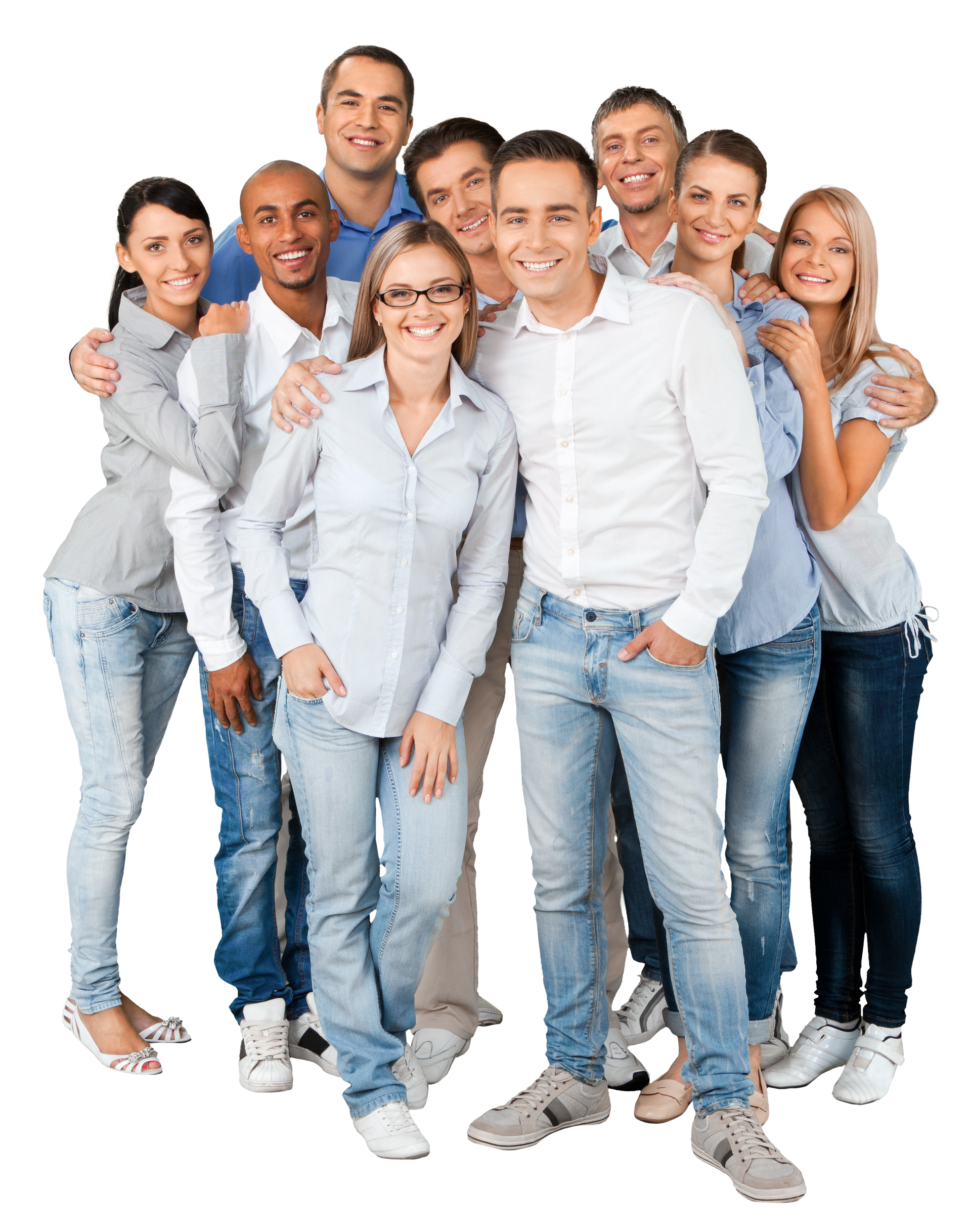 Un groupe de personnes