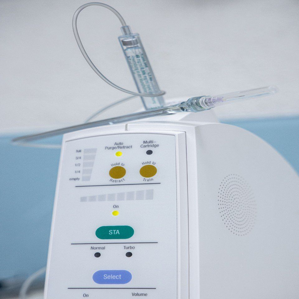 Gerät zur zahnärzlichen Behandlung